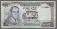 MAROC./MOROCCO. 100 Dirhams. ROI HASSAN II. Serie: DB/63 . -