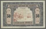 MAROC./MOROCCO. 50 Francs. Serie: U126 . -