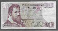 BEIGIË/BELGIEN/BELGIQUE. 100 FRANCS/FRANK. LAMBERT LOMBARD . Serie: 1953 U . -