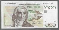 BEIGIË/BELGIEN/BELGIQUE. 1000 Frank. Francs. André-Ernest-Modest Gretry . Serie: 520 . -
