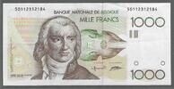 BEIGIË/BELGIEN/BELGIQUE. 1000 Frank. Francs. André-Ernest-Modest Gretry . Serie: 501 . -