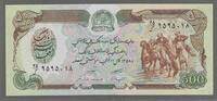 AFGHANISTAN. 500 AFGHANIS. -