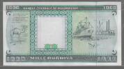 MAURITANIE. 1000 Ouguiya. Serie: Z 015 . Non émis. Nicht ausgegeben. unissued . -