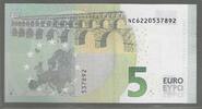 E.C.B., B.C.E. . 5 €uro. Code court, Kurtzcode: N020B6 . -