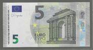 E.C.B., B.C.E. . 5 €uro. Code court, Kurtzcode: N020B6 . -