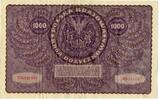 POLOGNE 1000 MAREK 23.8.1919 II ème série AN TTB