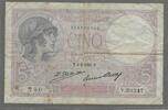 FRANCE. 5 Francs. 06/02/1929. VIOLET. Alphabet: Y.39347 . fast sch&ouml;n. 2,50 EUR  + 9,80 EUR frais d'envoi