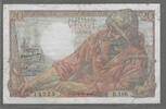 FRANCE. 20 Francs. 10/10/1948. P&Ecirc;CHEUR . Alphabet: B.186 . Gutes sch&ouml;n. 3,00 EUR  + 9,80 EUR frais d'envoi