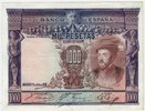 ESPAGNE 1000 PESETAS "SANS SERIE" -