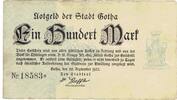 DEUTSCHLAND/ALLEMAGNE 100 MARK STADT GOTHA . -