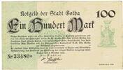 DEUTSCHLAND/ALLEMAGNE 100 MARK STADT GOTHA . -