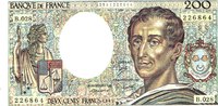 FRANCE 200 FRANCS B.028 -