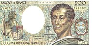 FRANCE 200 FRANCS Y.027 -