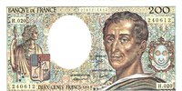 FRANCE 200 FRANCS 1983 H.020 TTB / SUP (sans trou)