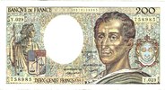 FRANCE 200 FRANCS 1985 Y.029 * TTB