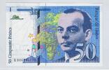 FRANCE 50 FRANCS Antoine de Saint-Exupéry. Série: X006 . -