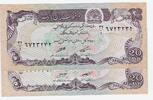 AFGHANISTAN. 20 AFGHANIS. 2 Notes . -