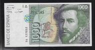 ESPAGNE 1000 Pesetas "Série 5S" -