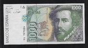 ESPAGNE 1000 Pesetas "Série 5S" -