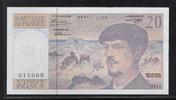 FRANCE 20 Francs "Alphabet W.036" -