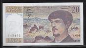 FRANCE 20 Francs " Alphabet V.001" -
