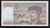 FRANCE 20 Francs " Alphabet M.007" -