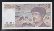 FRANCE 20 Francs "Alphabet F.014" -