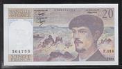 FRANCE 20 Francs "Alphabet F.014" -