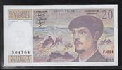 FRANCE 20 Francs "Alphabet F.014" -
