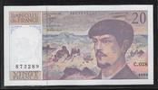 FRANCE 20 Francs "Alphabet C.028" -