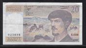 FRANCE 20 Francs "Alphabet S.028" -