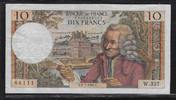 FRANCE 10 Francs 6.7.1967 "VOLTAIRE Alphabet W.337 Remplacement / Austauschnote": TB/TTB