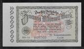 ALLEMAGNE 20.000.000 Mark .BERLIN. Deutsche Reichsbahn. Serie HR-11 . -