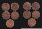 DEUTSCHLAND/ALLEMAGNE. 1 Cent. 5 Buchstabe A, D, F, G, J. 5 Ateliers. -