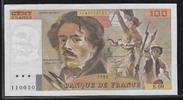 FRANCE 100 Francs "DELACROIX. Alphabet: S.60" -