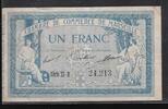 FRANCE 1 Franc MARSEILLE, chambre de commerce. Handelskammer. Série XI-R -