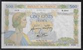 FRANCE 500 Francs *La Paix. Alphabet: R.5944* -