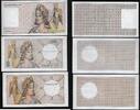 FRANCE . Geeignet für, pour 100 Francs Delacroix Échantillon, Testnote -ATHÉNA- 1250, 10103,et sans numéro, und ohne Nummer . -