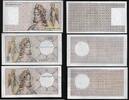 FRANCE . Geeignet für, pour 100 Francs Delacroix Échantillon, Testnote -ATHÉNA- 1250, 10103,et sans numéro, und ohne Nummer . -