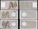 FRANCE . Geeignet für, pour 100 Francs Delacroix Échantillon, Testnote -ATHÉNA- 1250, 10103,et sans numéro, und ohne Nummer . -