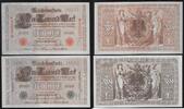 DEUTSCHLAND/ALLEMAGNE 1000 Mark Le mille brun.'Rouge et vert'. Brauner Tausender. Rot und Grün . -
