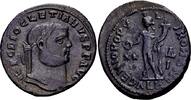 Roman Imperial Follis Diocletian AD 284-305, AE silvered Follis (25x27mm, 10.49 gram) Alexandria -