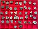 Roman Imperial Seal Lot of 42 Lead Seals of the Roman period. Circa 3rd-5th centuries. Many types. -