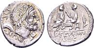 Roman Republic Denarius Roman Republic. L. Calpurnius Piso Caesoninus, AR Denarius (18mm, 4.00 gr.) Rome -