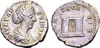Roman Imperial Denarius Diva Faustina II, wife of Marcus Aurelius, died AD 175, AR Denarius (18mm, 3.17 -