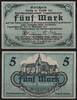   NOTGELD DIPPOLDISWALDE, Amtshauptmannschaft, 5 Mark, 21.11.1918,  9,90 EUR  + 8,00 EUR frais d'envoi