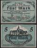   NOTGELD DIPPOLDISWALDE, Amtshauptmannschaft, 5 Mark, 21.11.1918,  11,90 EUR  + 8,00 EUR frais d'envoi
