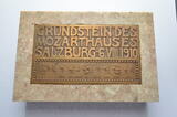 Österreich Bronzeplakette 1910 Erste Republik 1918-1938. Sehr selten, SUP