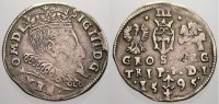Polen-Litauen 3 Gröscher 1 Sigismund III. 1587-1632. -