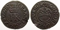 Schweden 1/2 Öre 1 Johann III. 1568-1592. -
